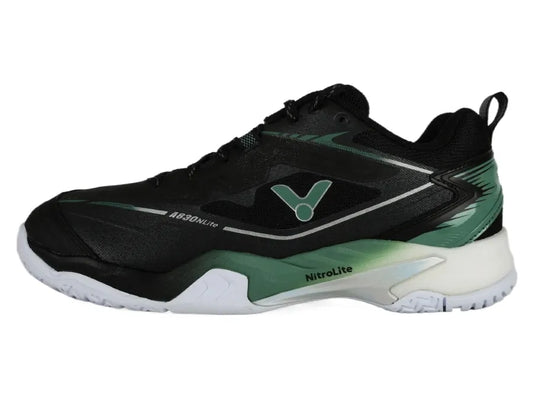 VICTOR A830NLite-CG WIDE Unisex Badminton Shoes - Black/Electric Green