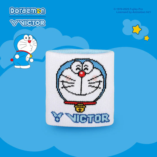 Victor x Doraemon Wristband C-2098DRM White