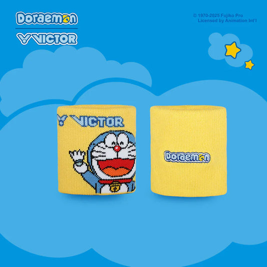 Victor x Doraemon Wristband C-2098DRM Yellow