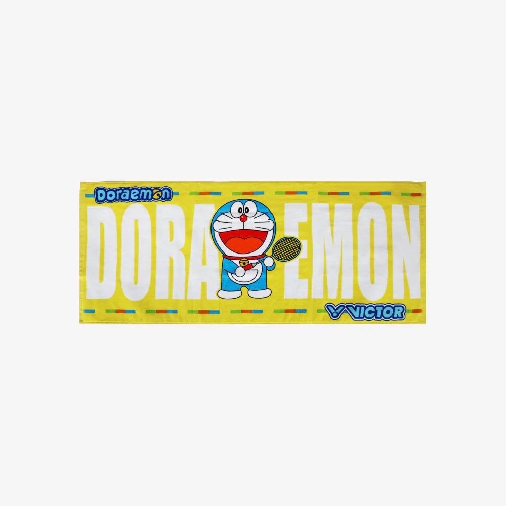 Victor x Doraemon Towel TW511DRM-E Yellow