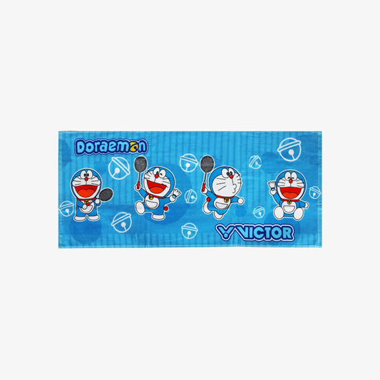 Victor x Doraemon TW512DRMM Splish Splash Sports Towel Blue